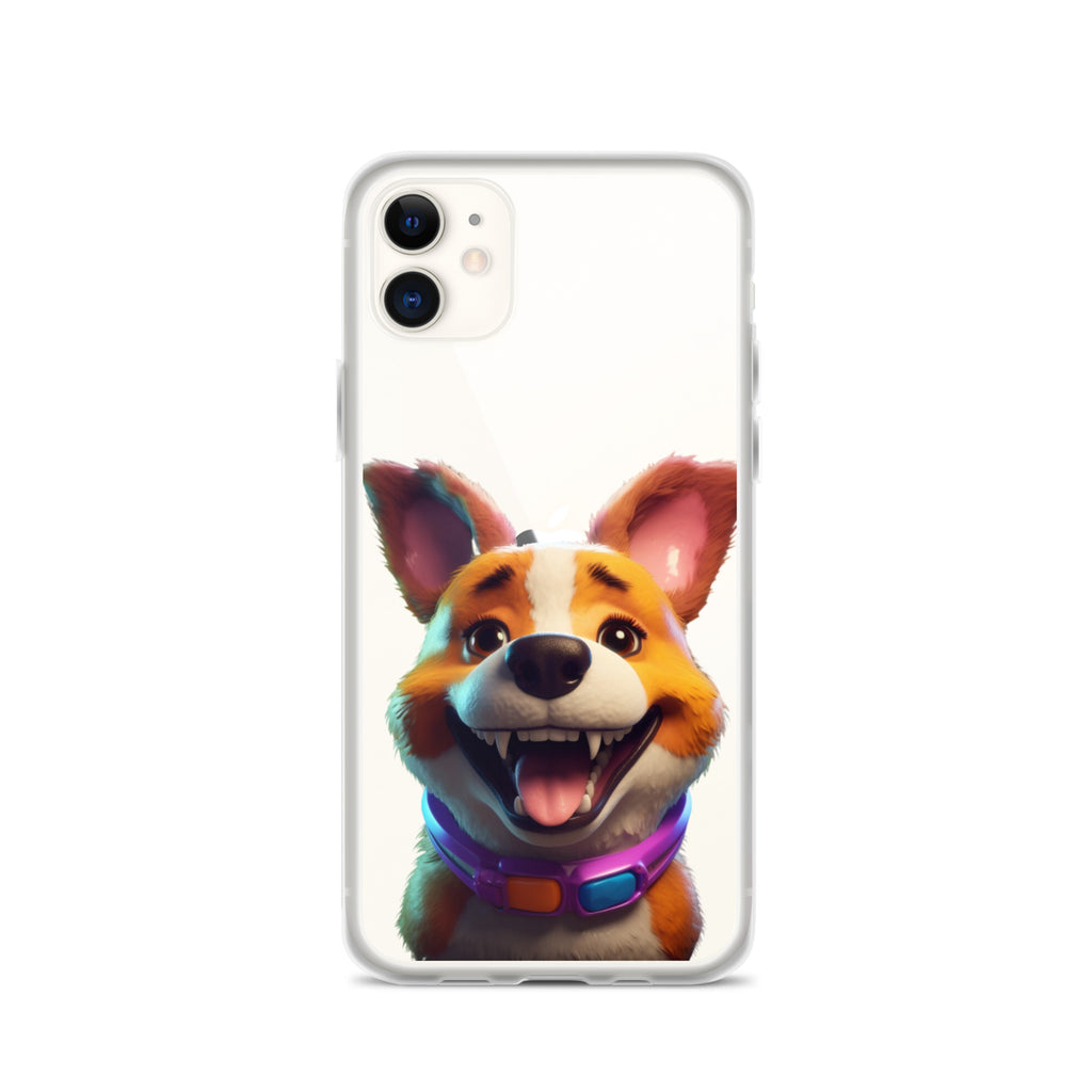 Dog E Clear Case for iPhone®