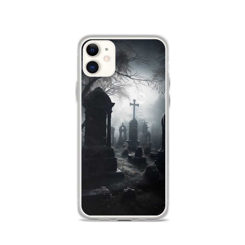 Cemetery B Clear Case for iPhone