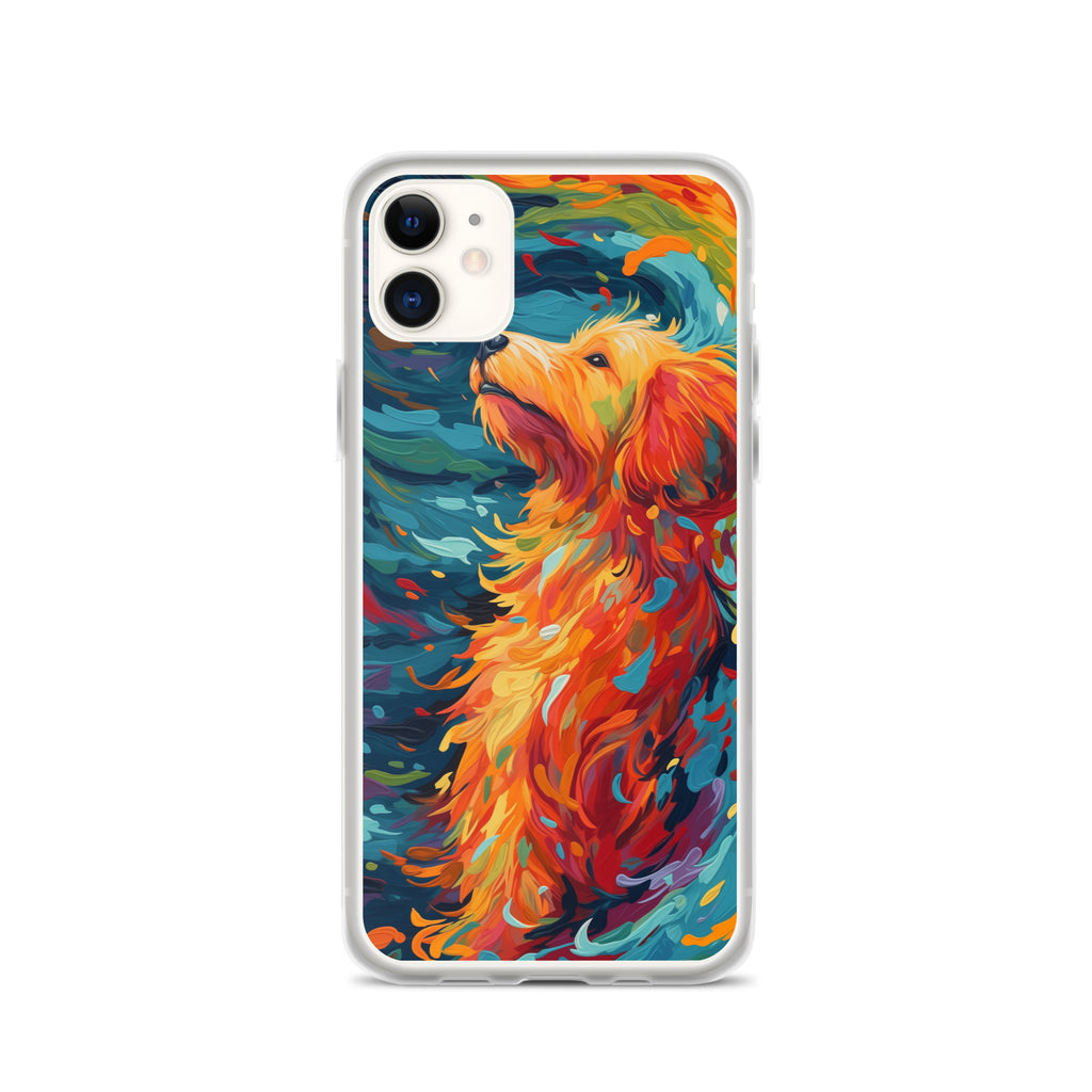 Van Gogh dog B Clear Case for iPhone