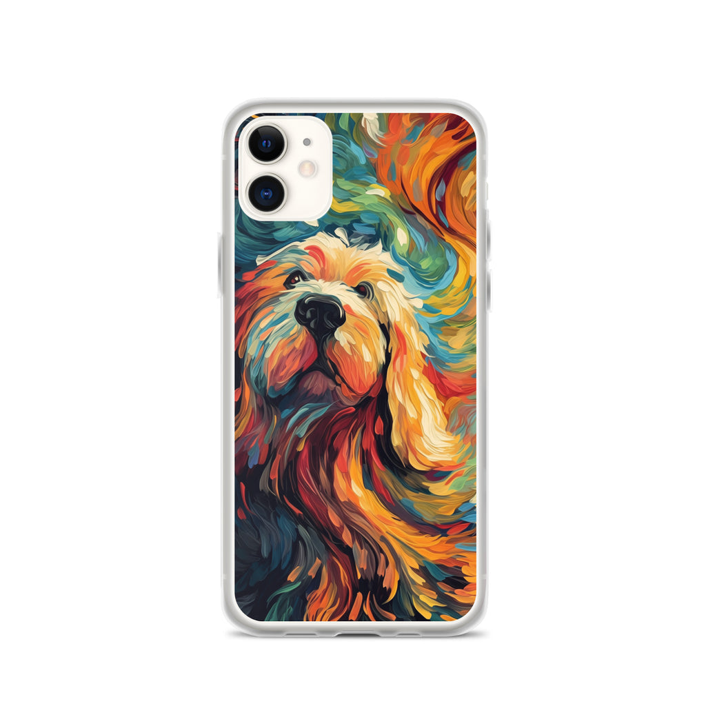 Van Gogh dog D Clear Case for iPhone