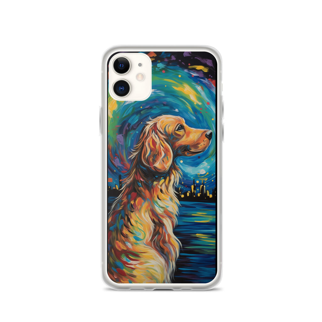 Van Gogh dog F Clear Case for iPhone