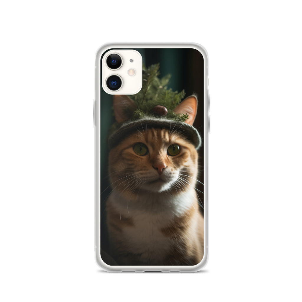 Cat Hat F Clear Case for iPhone®