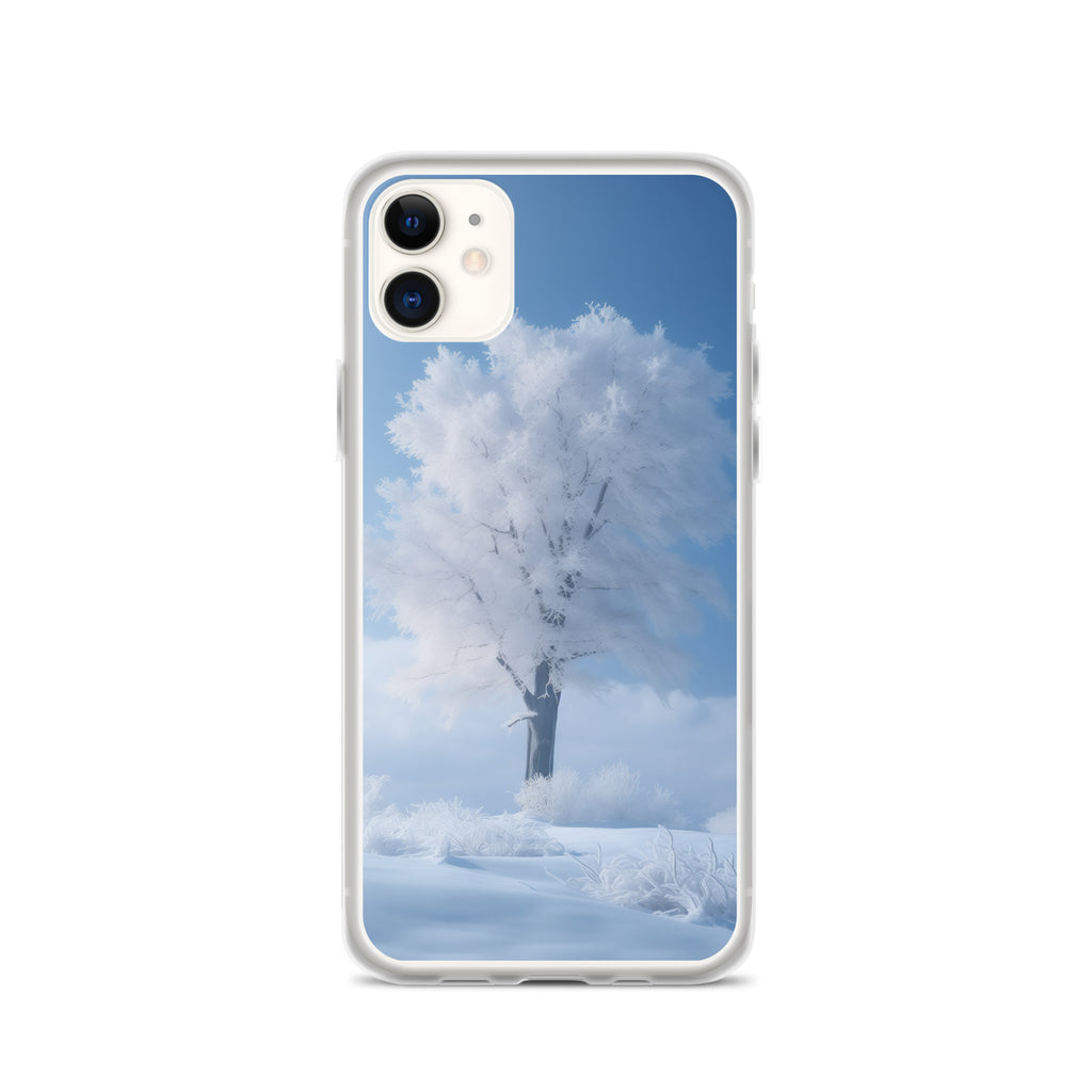 Snow Tree B Clear Case for iPhone®