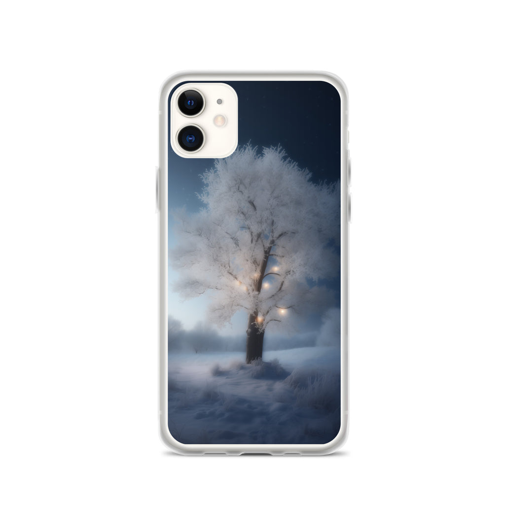 Snow Tree L Clear Case for iPhone®