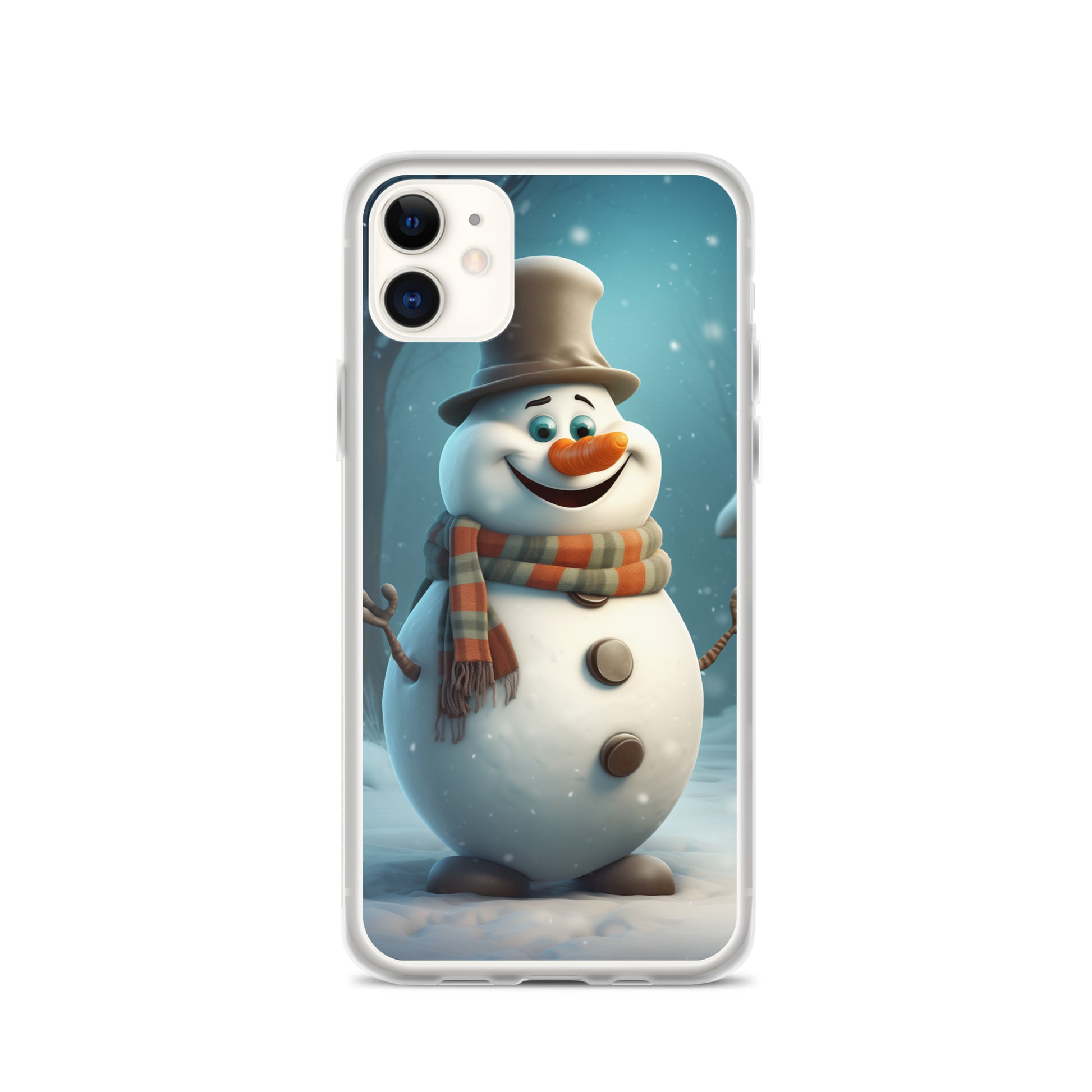 Snowman Finley Clear Case for iPhone®