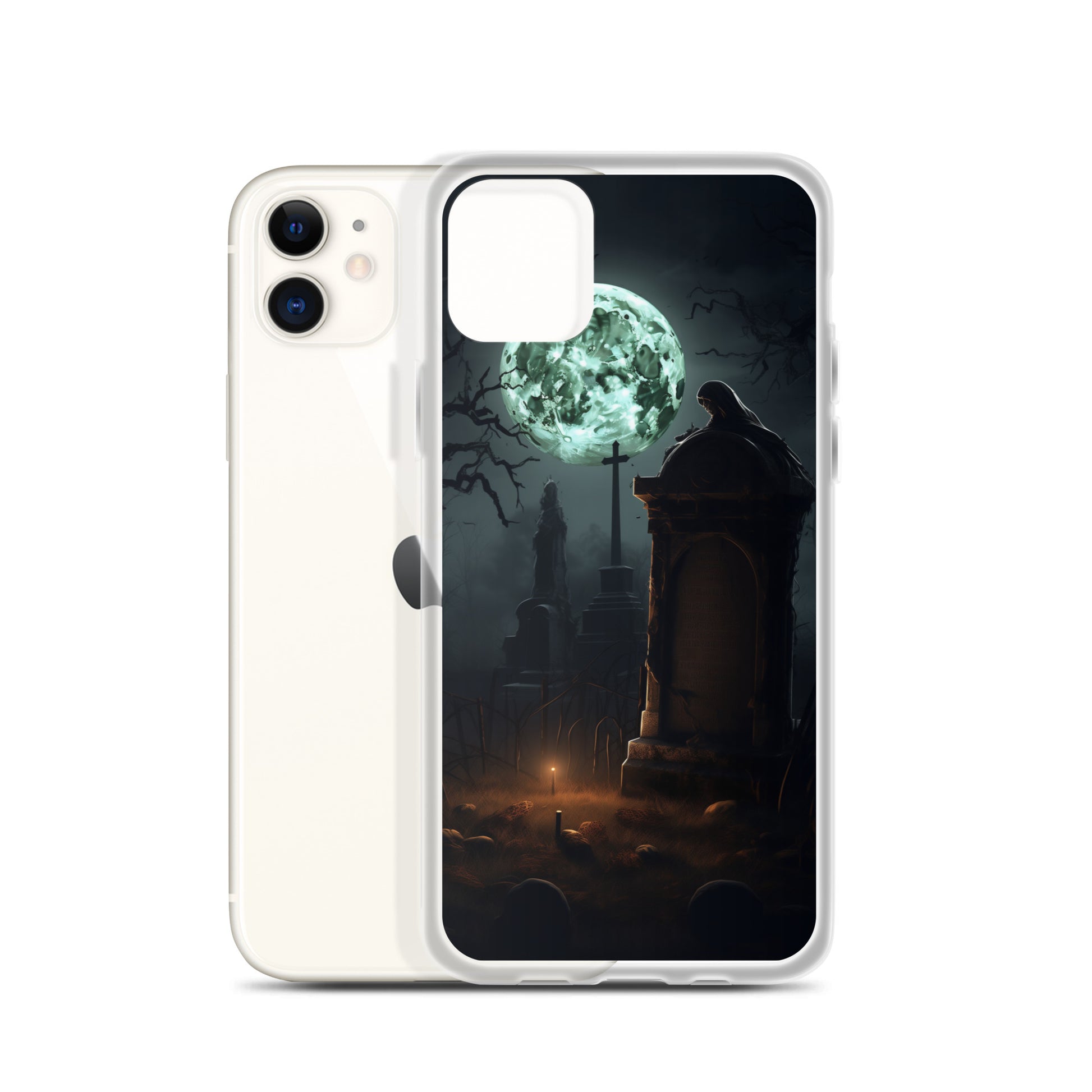 Cemetery C Clear Case for iPhone