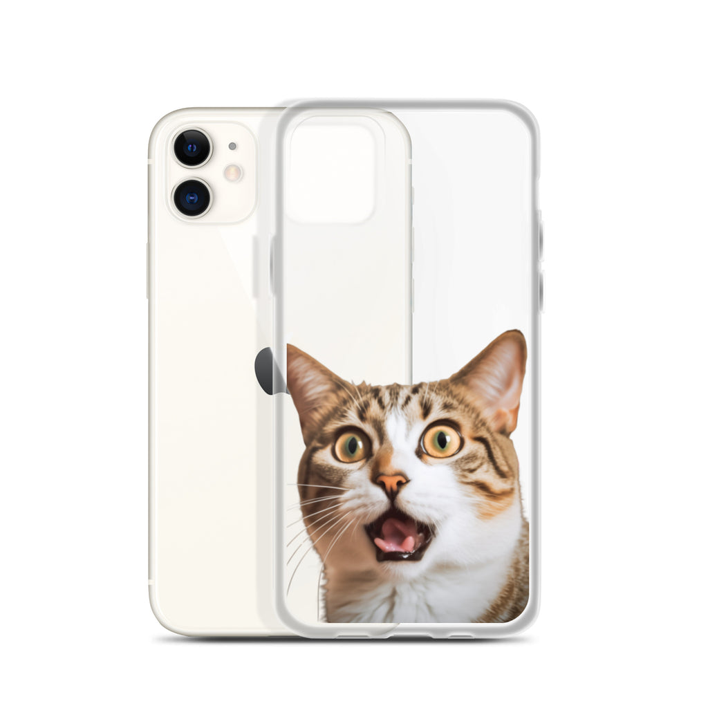 Cat A Clear Case for iPhone