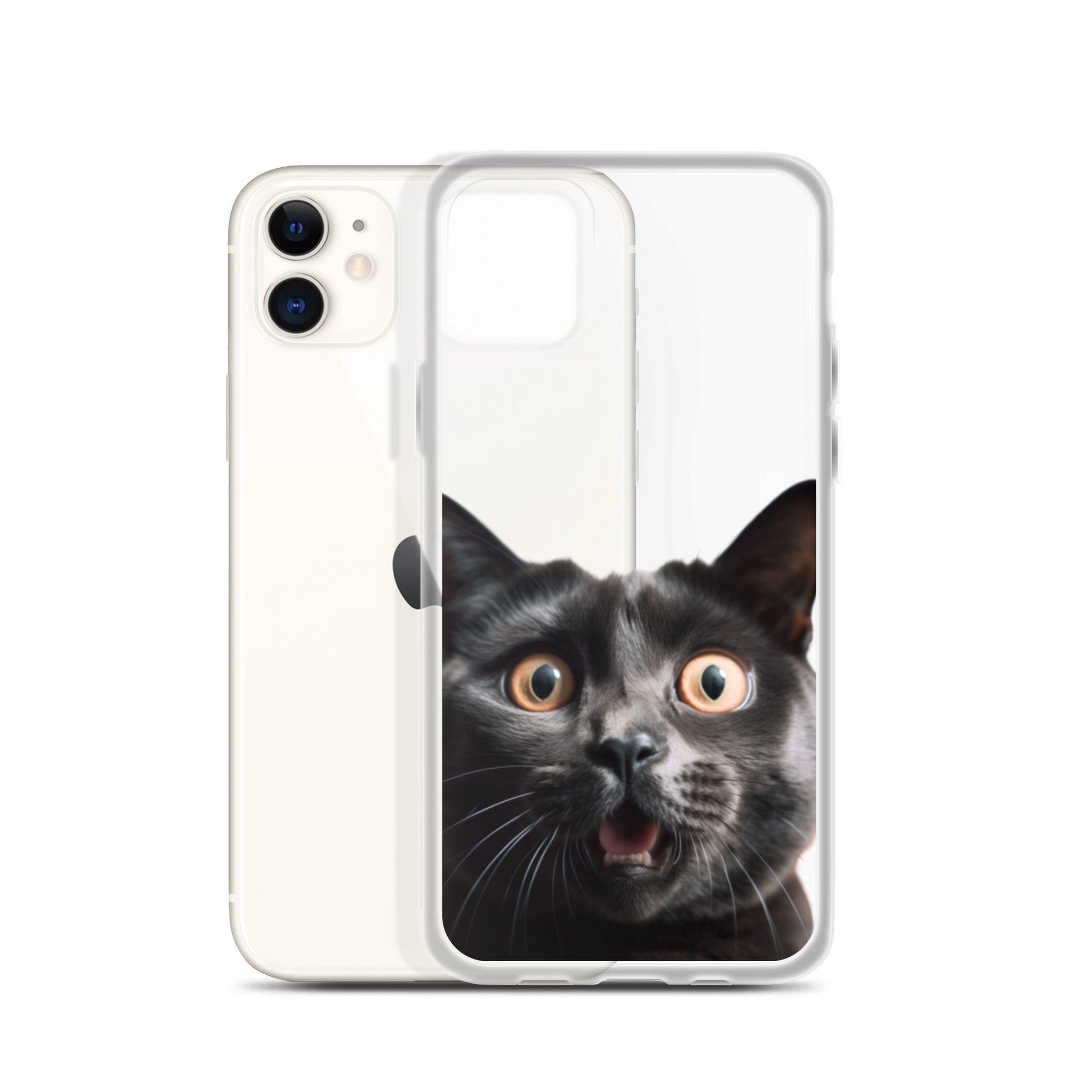 Cat G Clear Case for iPhone