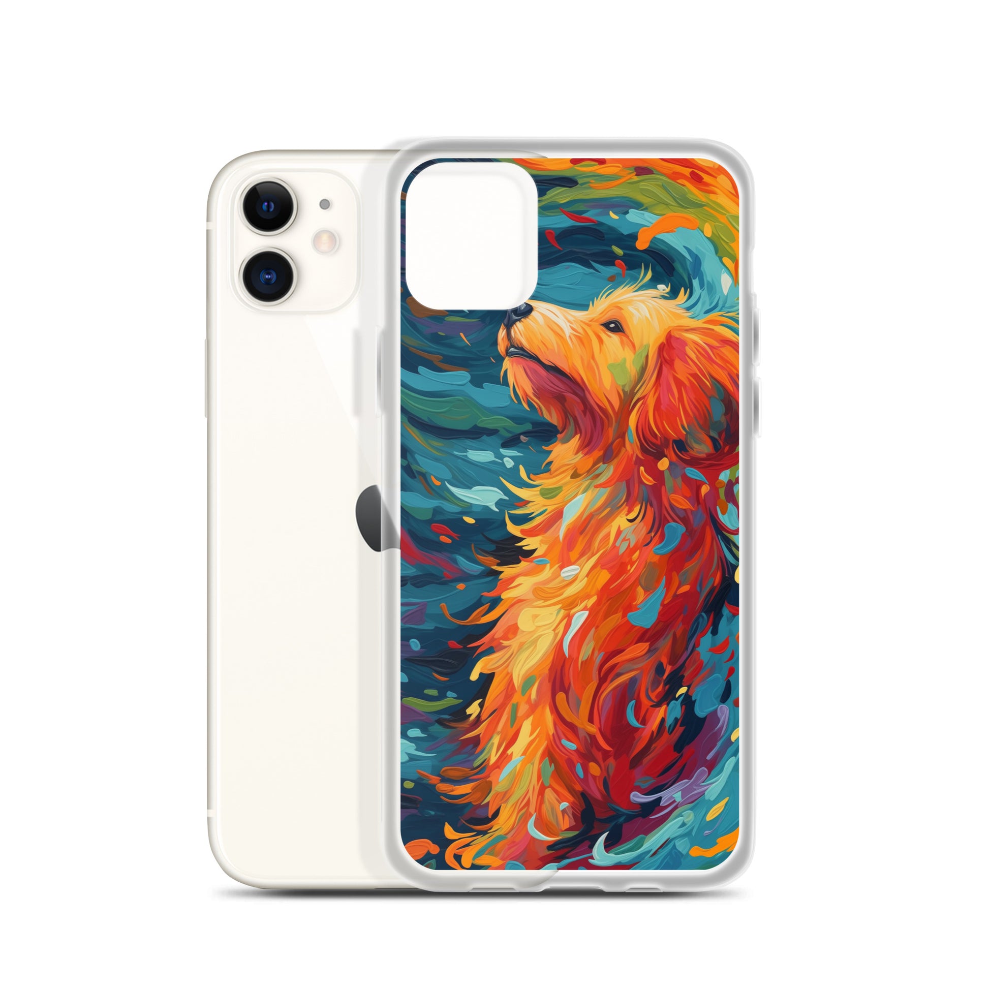 Van Gogh dog B Clear Case for iPhone