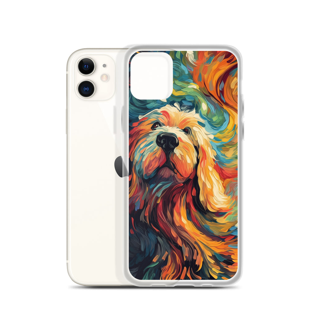 Van Gogh dog D Clear Case for iPhone