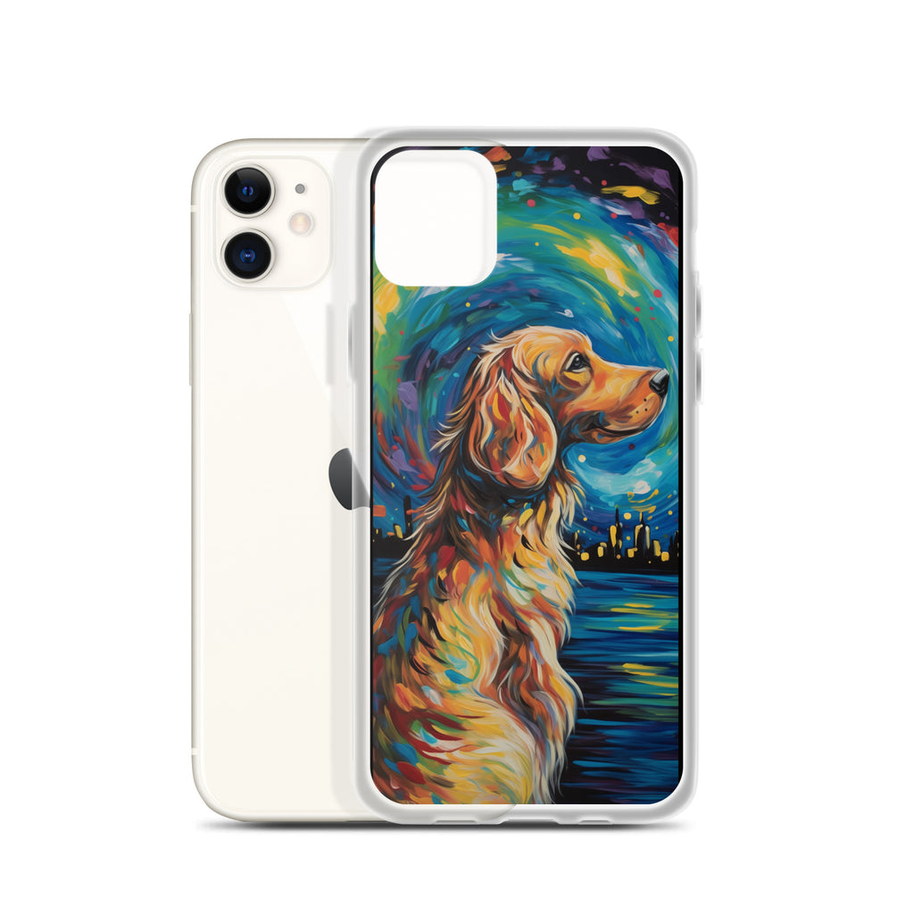 Van Gogh dog F Clear Case for iPhone
