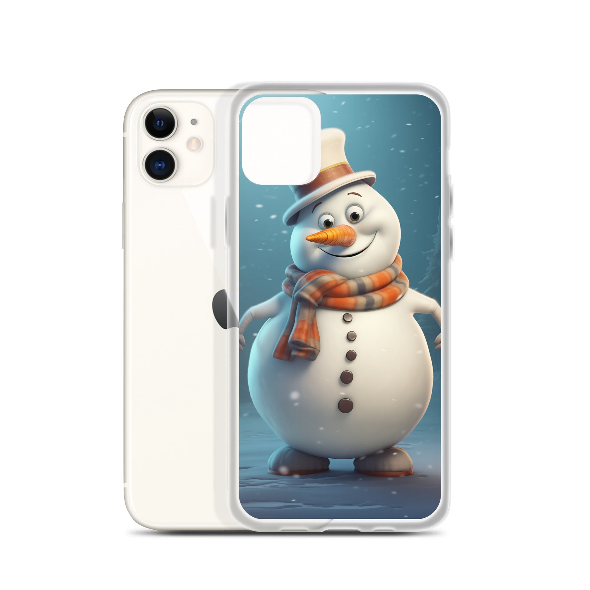Snowman Bailey Clear Case for iPhone®