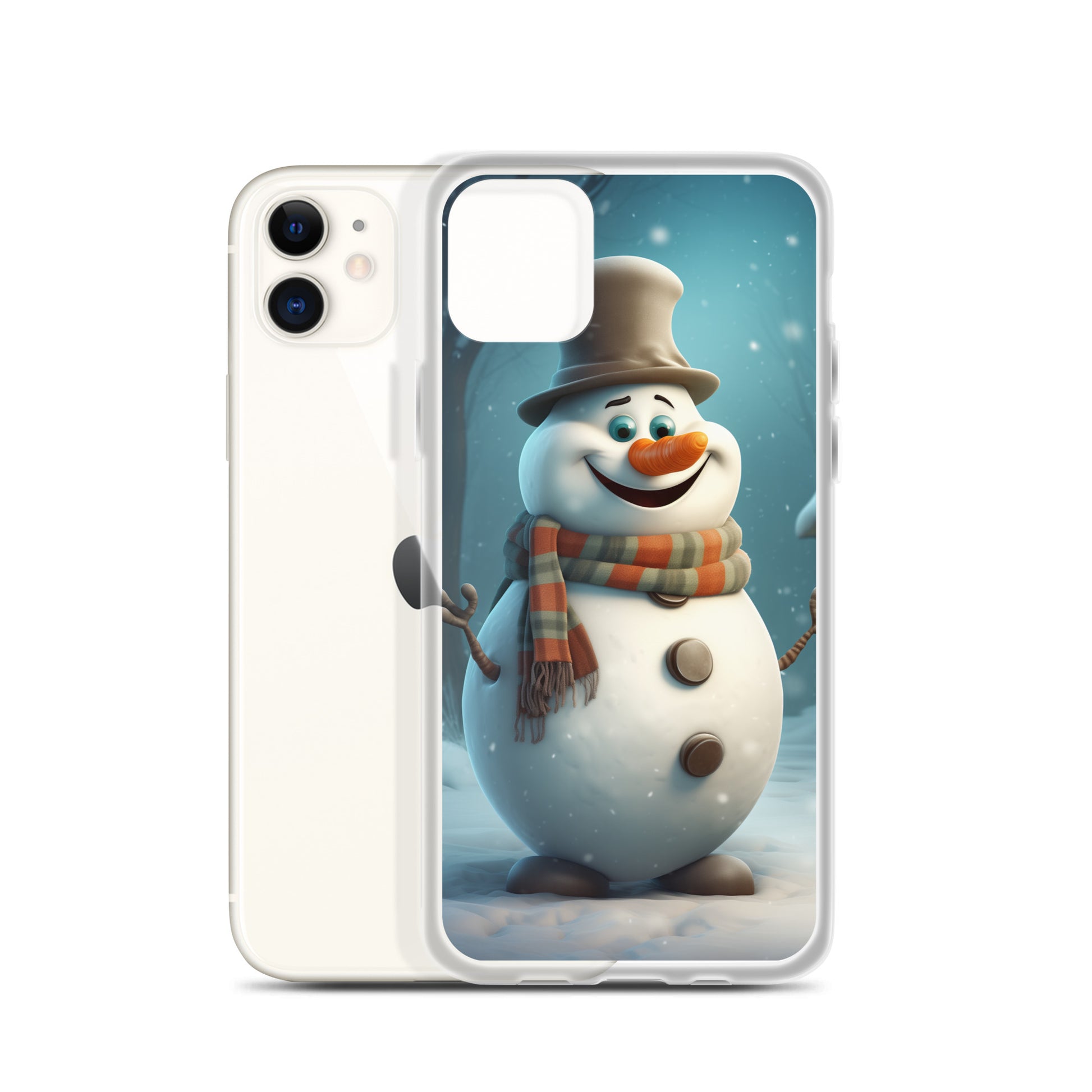 Snowman Finley Clear Case for iPhone®