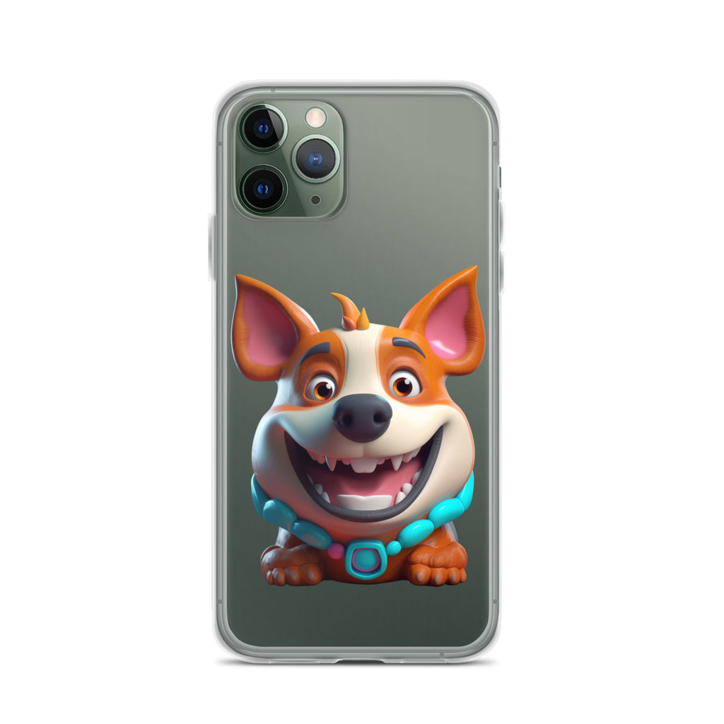 Cartoon Dog A Clear Case for iPhone®