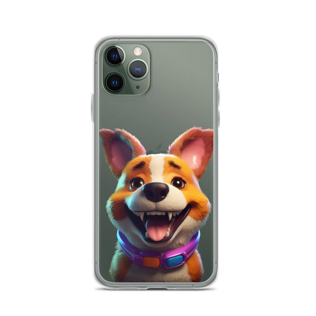 Dog E Clear Case for iPhone®