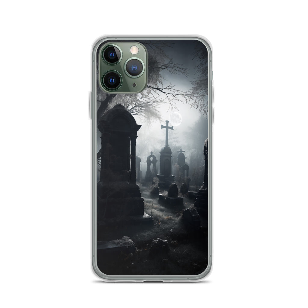 Cemetery B Clear Case for iPhone