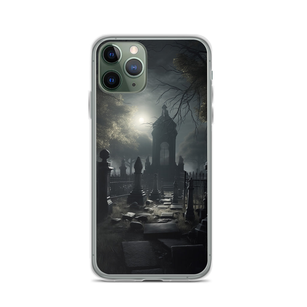 Cemetery D Clear Case for iPhone