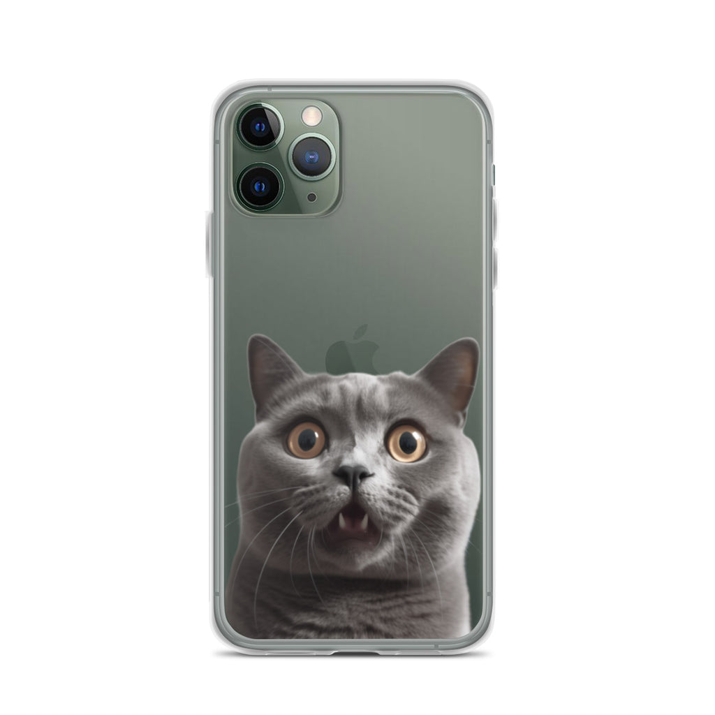 Cat B Clear Case for iPhone