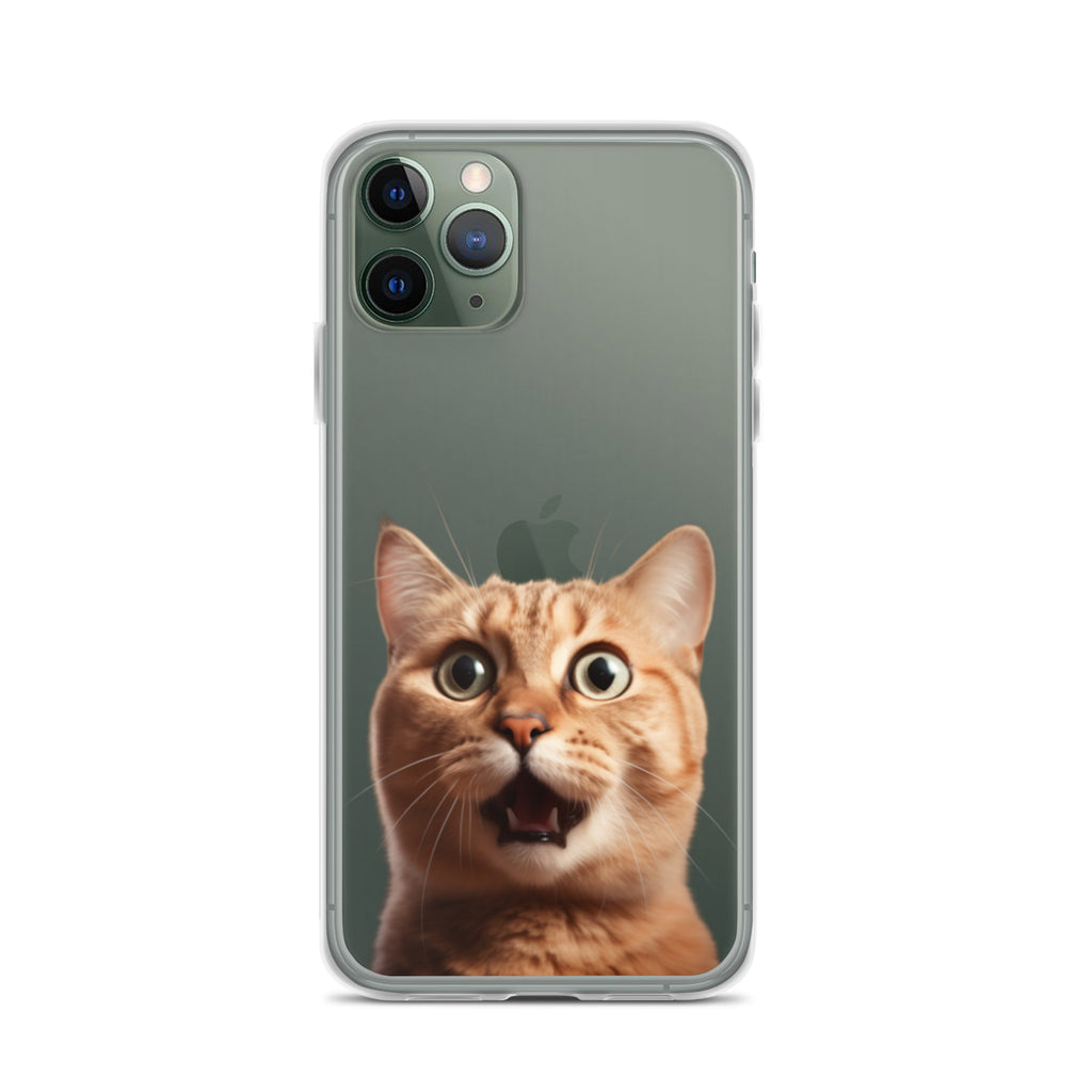 Cat J Clear Case for iPhone