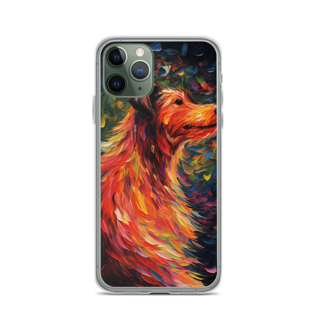 Van Gogh dog C Clear Case for iPhone