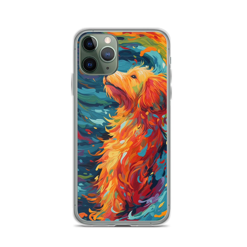 Van Gogh dog B Clear Case for iPhone