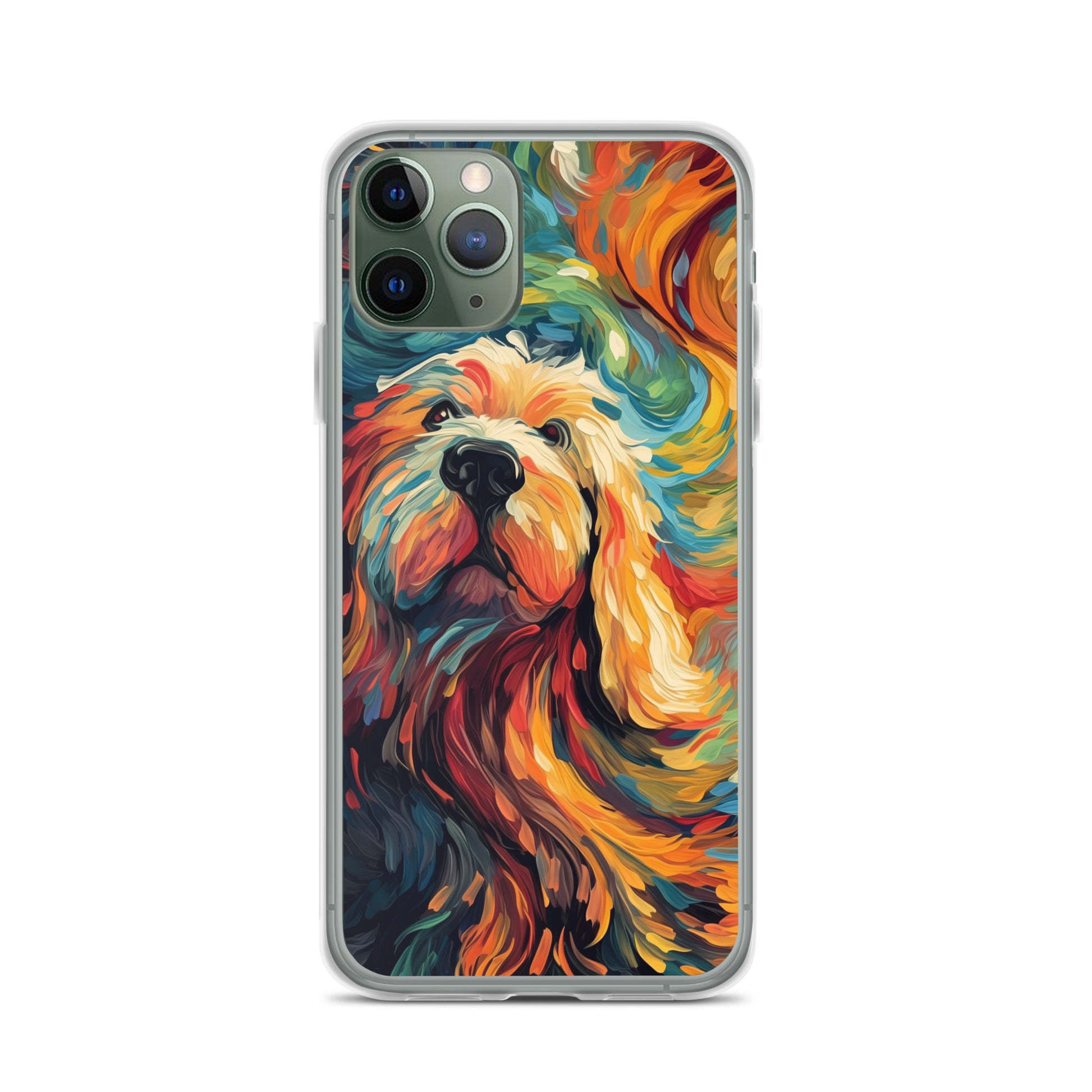 Van Gogh dog D Clear Case for iPhone