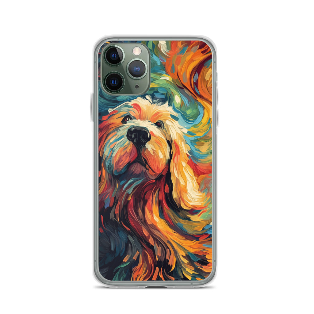 Van Gogh dog D Clear Case for iPhone