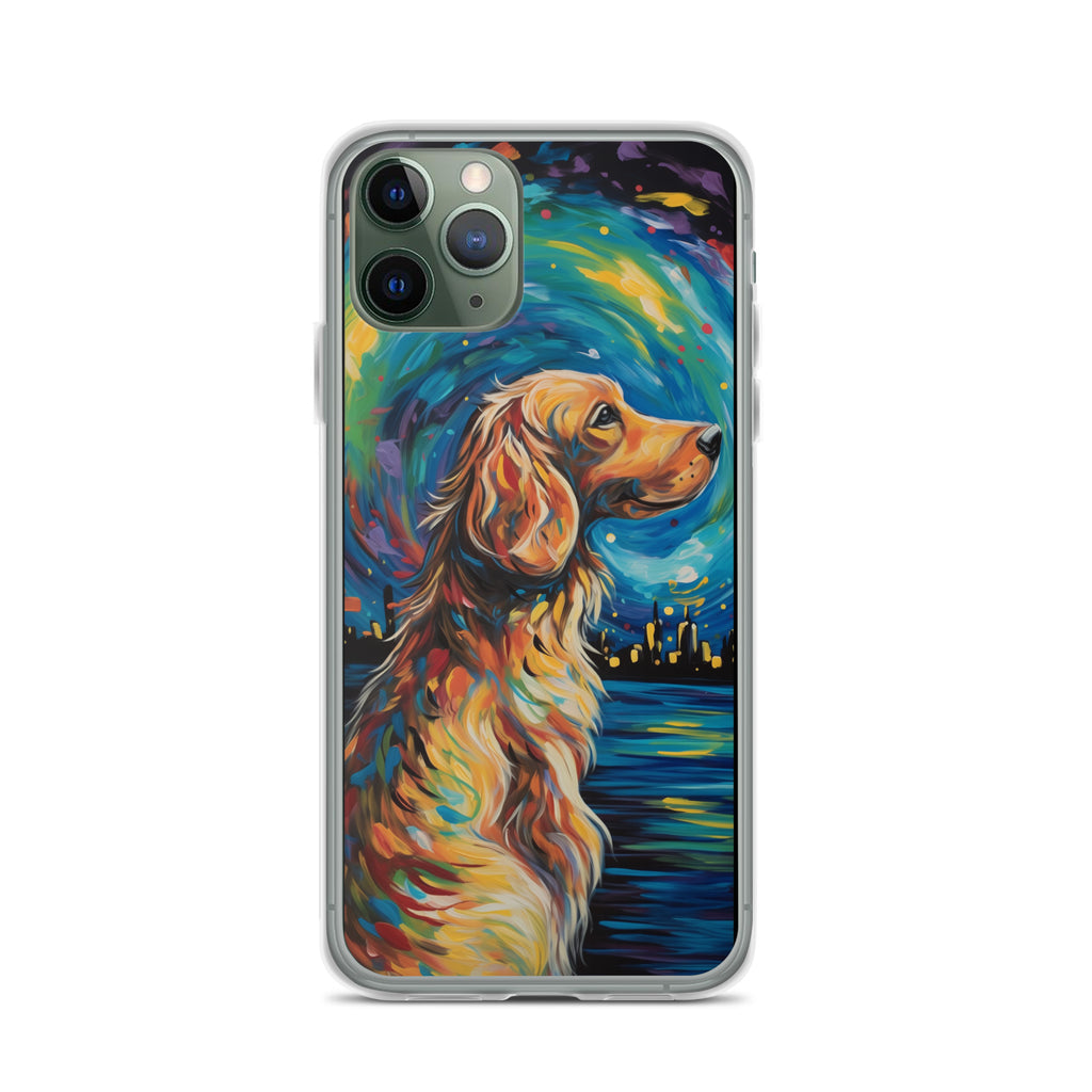 Van Gogh dog F Clear Case for iPhone