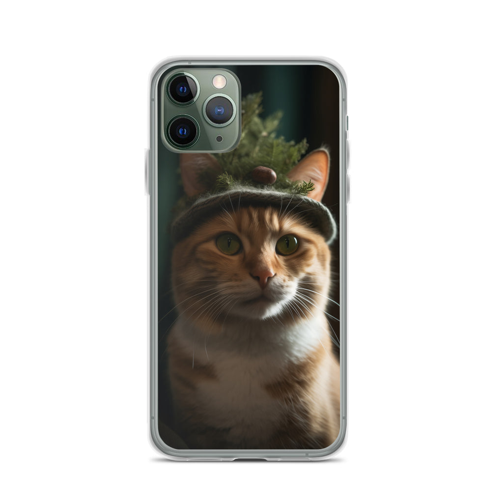 Cat Hat F Clear Case for iPhone®