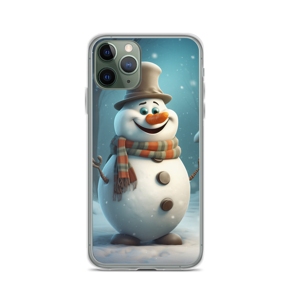 Snowman Finley Clear Case for iPhone®