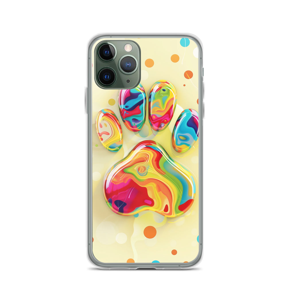 Artistic PawPrints Celestia Clear Case for iPhone®