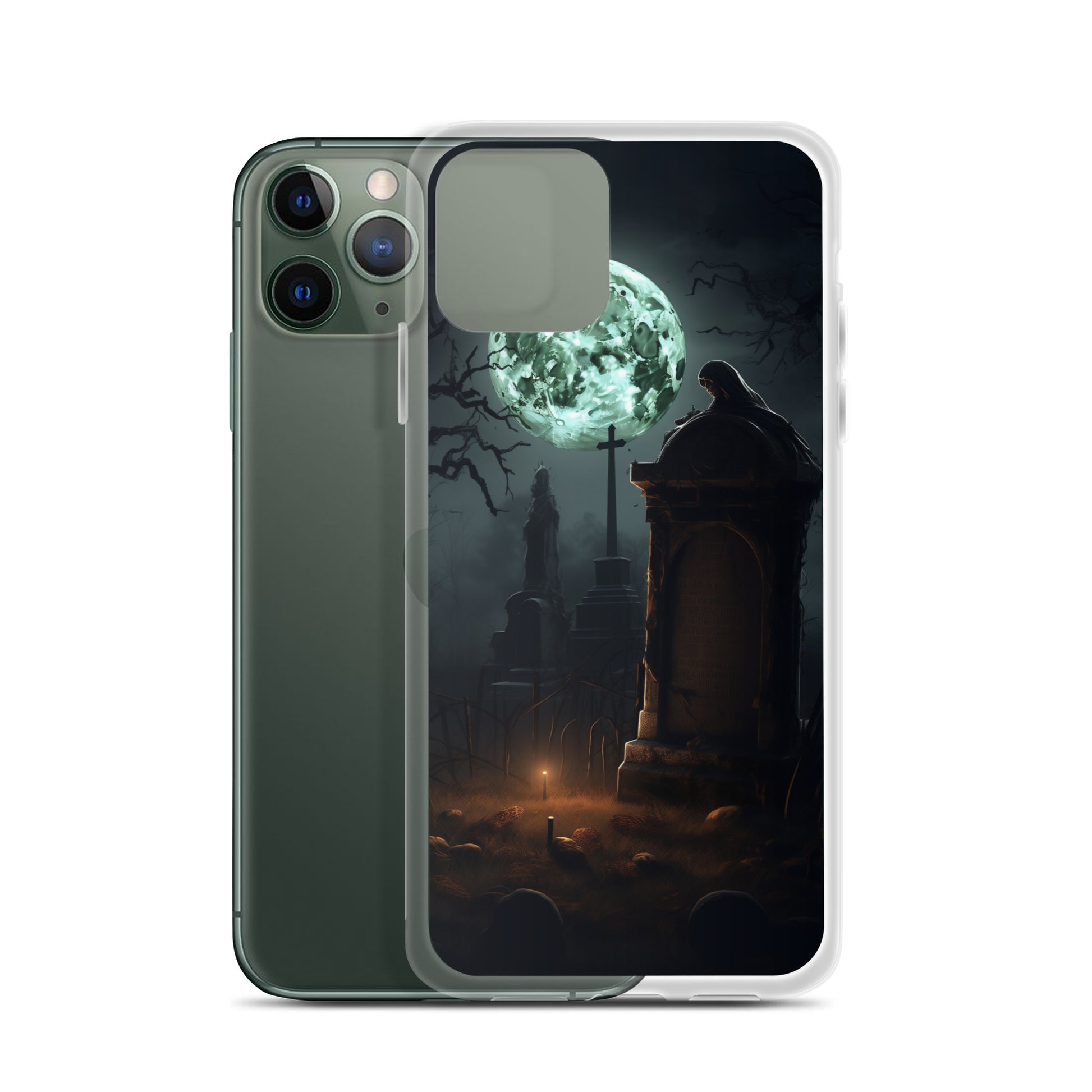 Cemetery C Clear Case for iPhone
