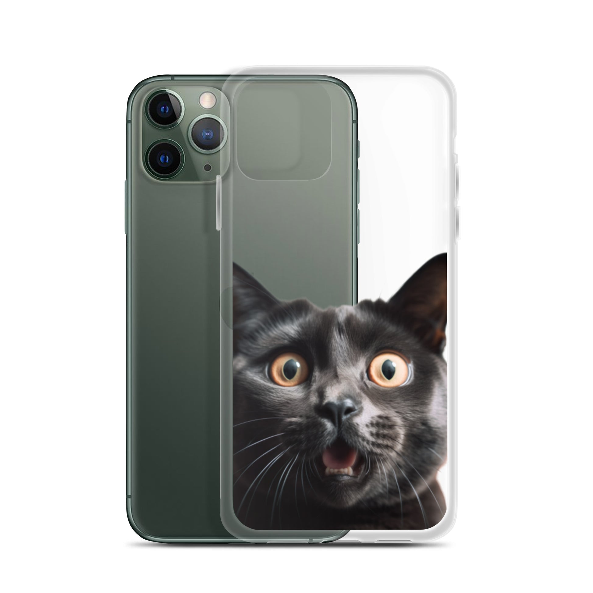 Cat G Clear Case for iPhone