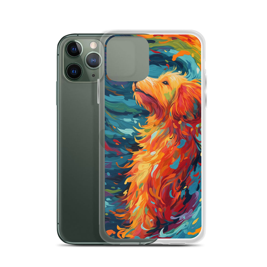 Van Gogh dog B Clear Case for iPhone