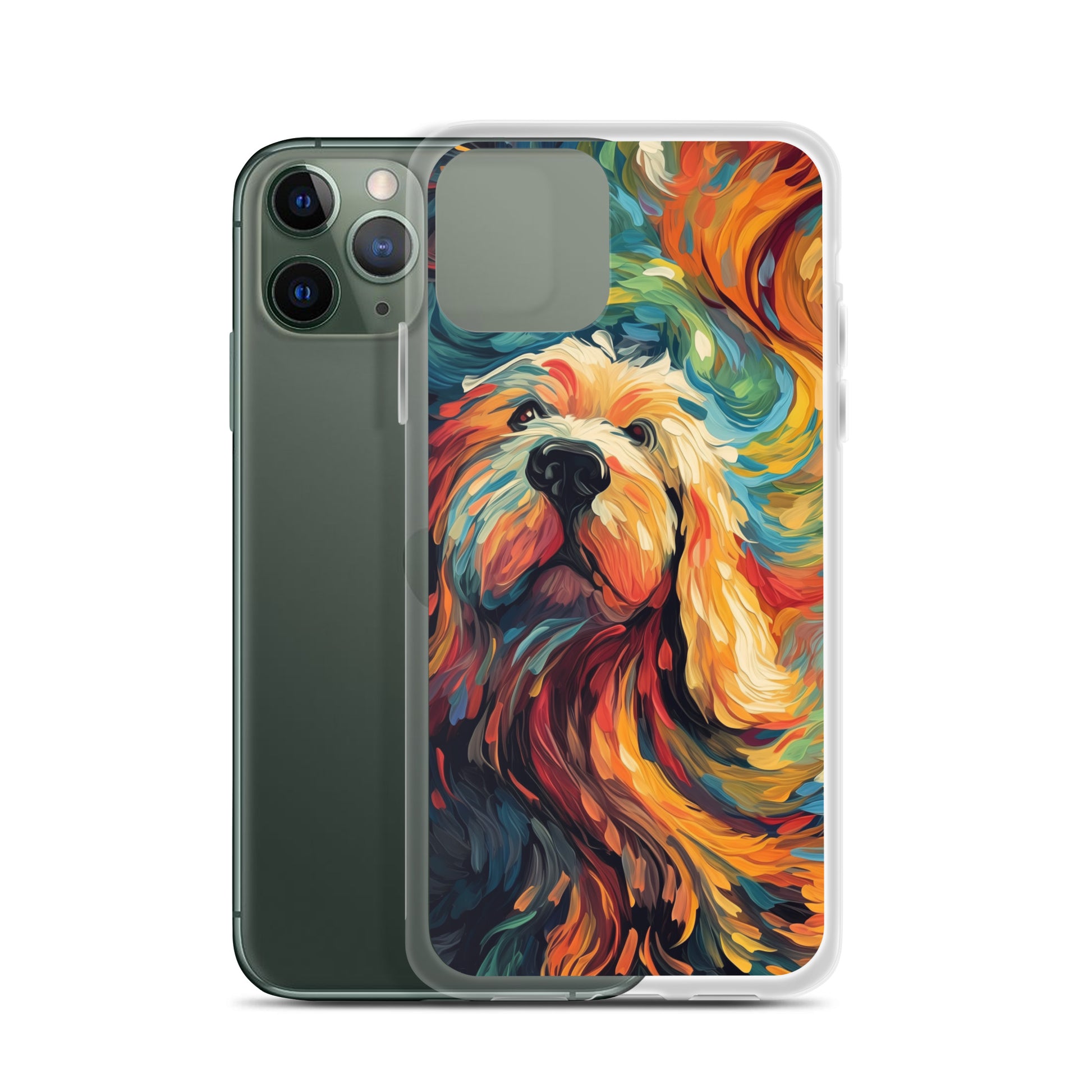 Van Gogh dog D Clear Case for iPhone