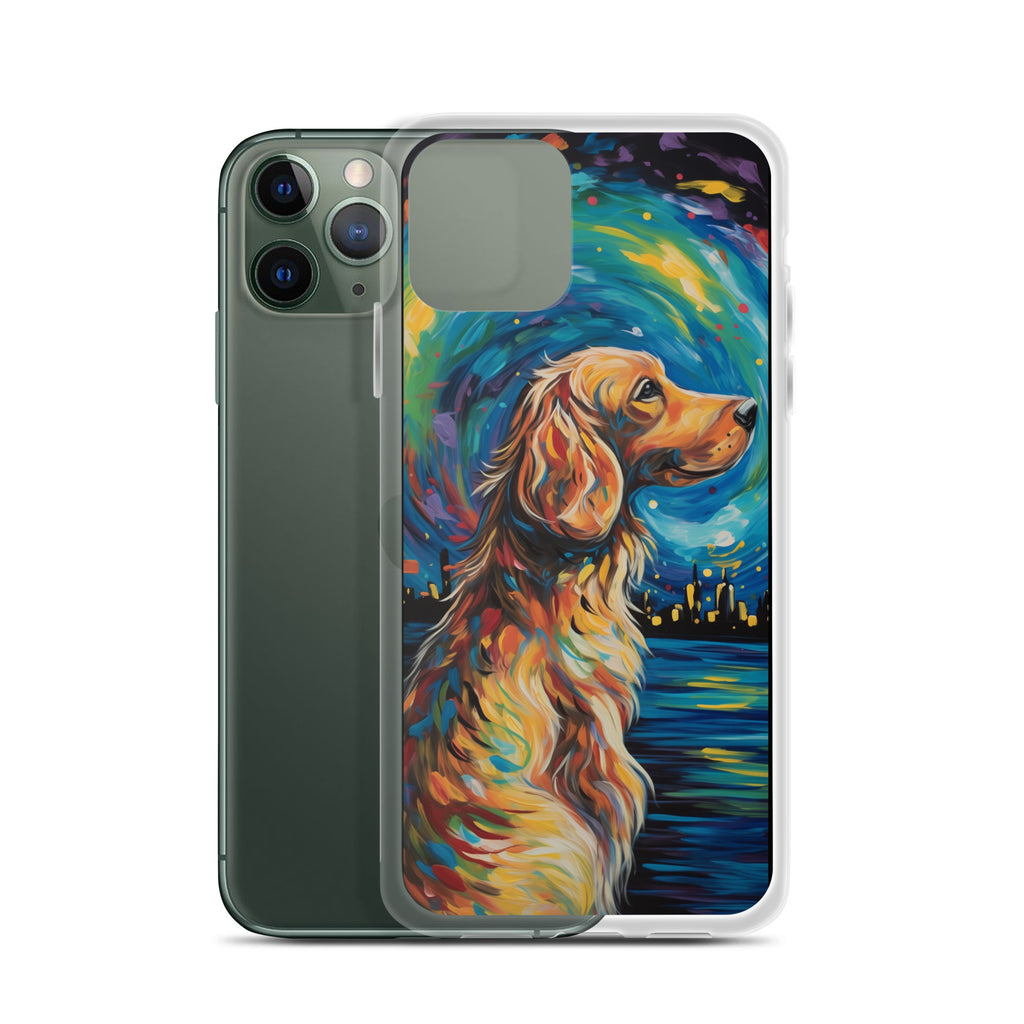 Van Gogh dog F Clear Case for iPhone