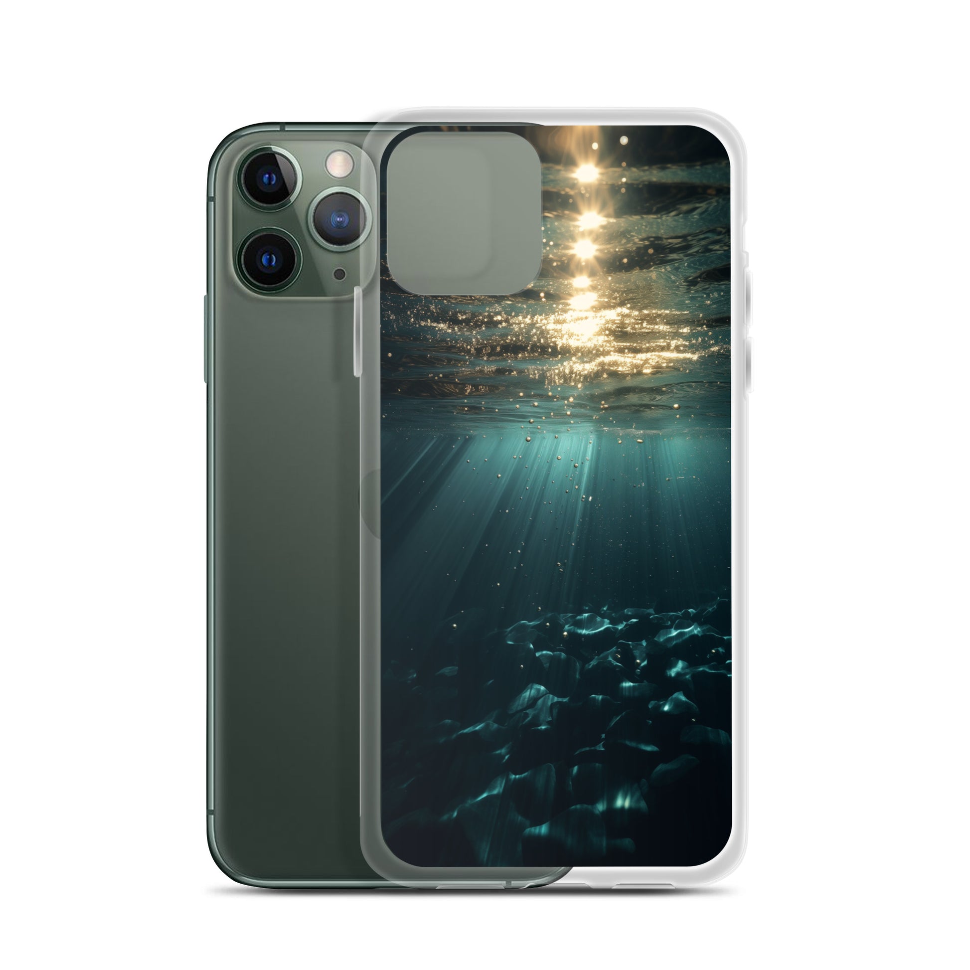 Soft Glow Mood B Clear Case for iPhone