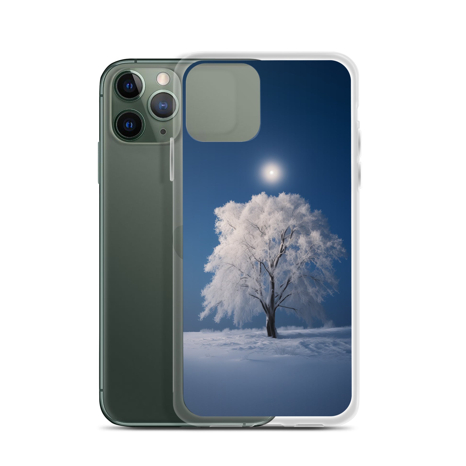 Snow Tree E Clear Case for iPhone®