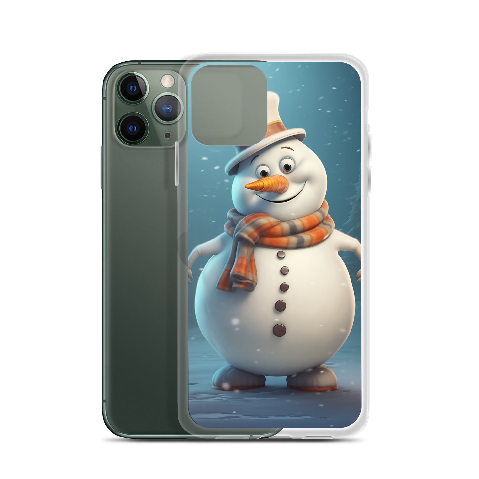 Snowman Bailey Clear Case for iPhone®