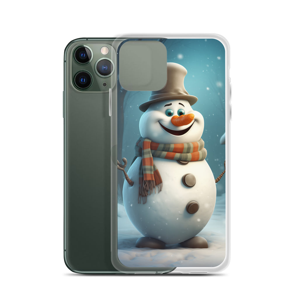 Snowman Finley Clear Case for iPhone®