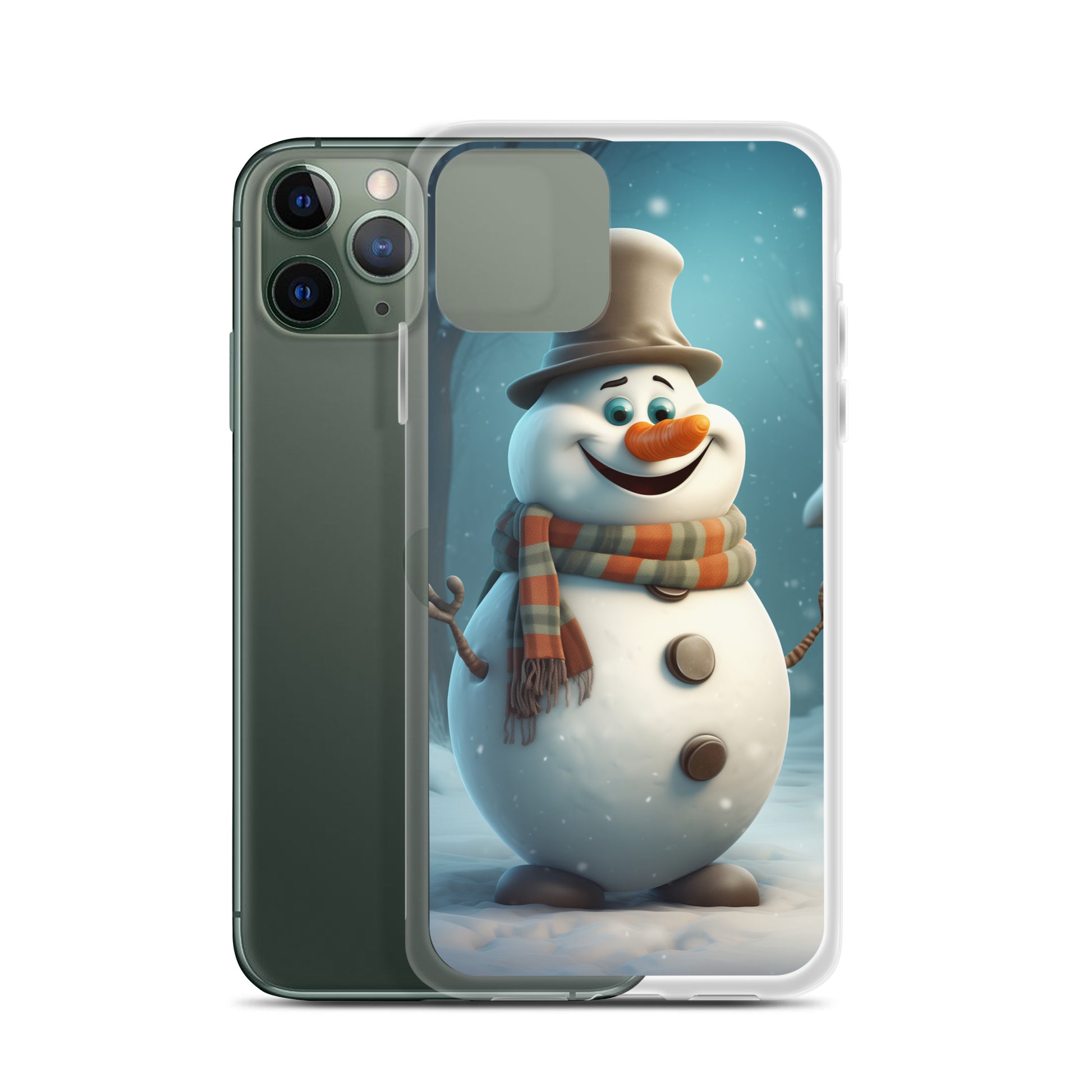 Snowman Finley Clear Case for iPhone®