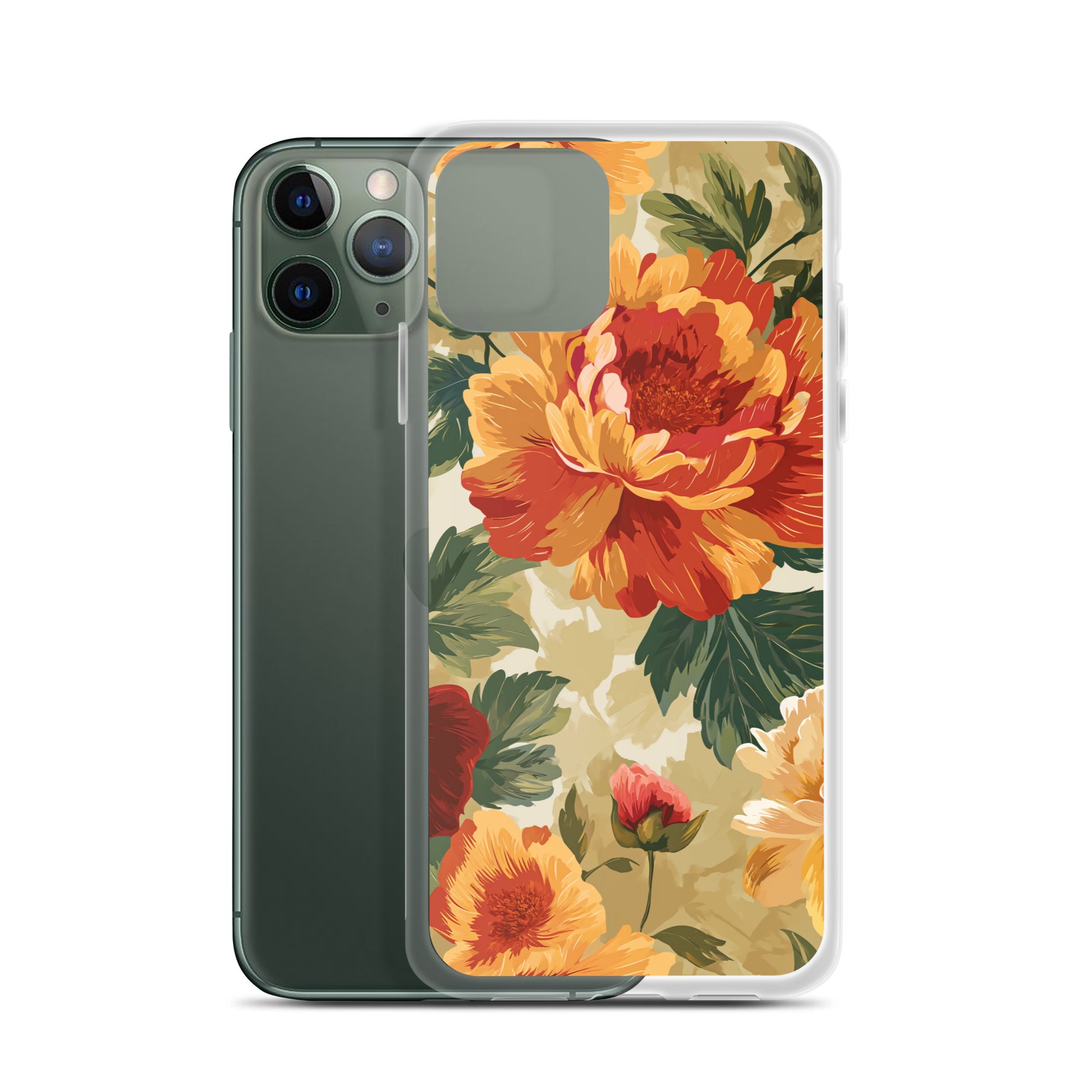 Flower Angel Clear Case for iPhone®