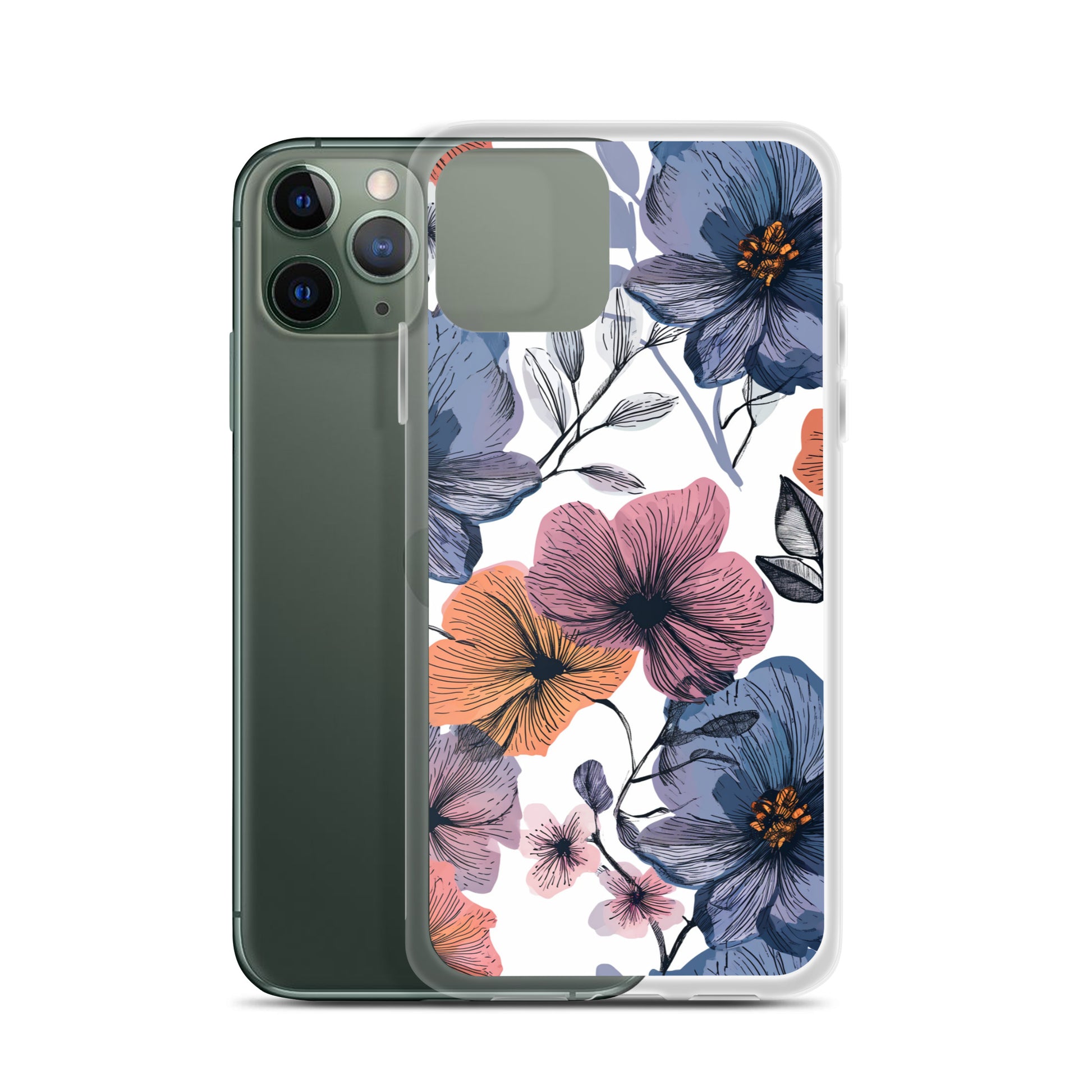 Flower Beautiful Clear Case for iPhone®