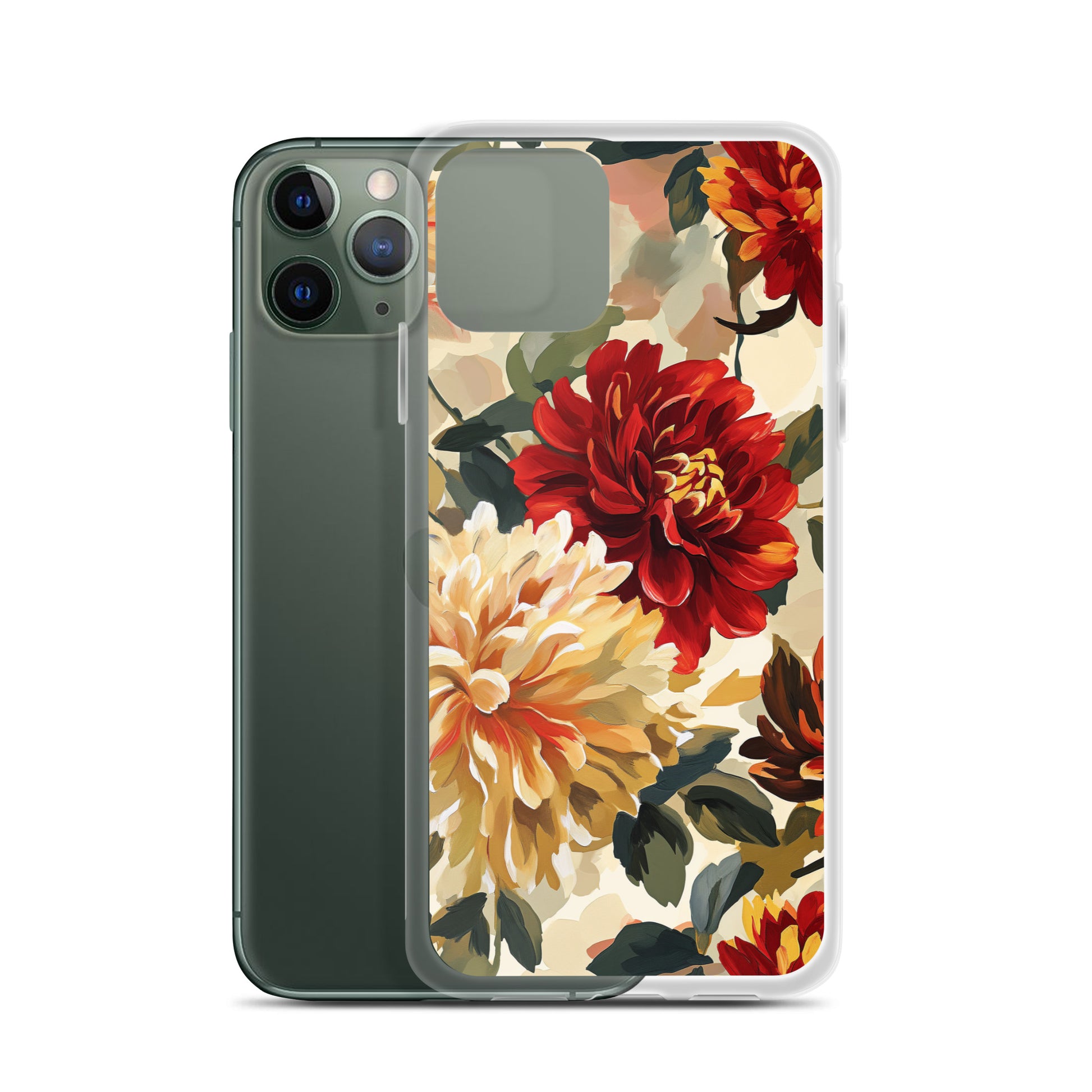 Flower Coral Clear Case for iPhone®