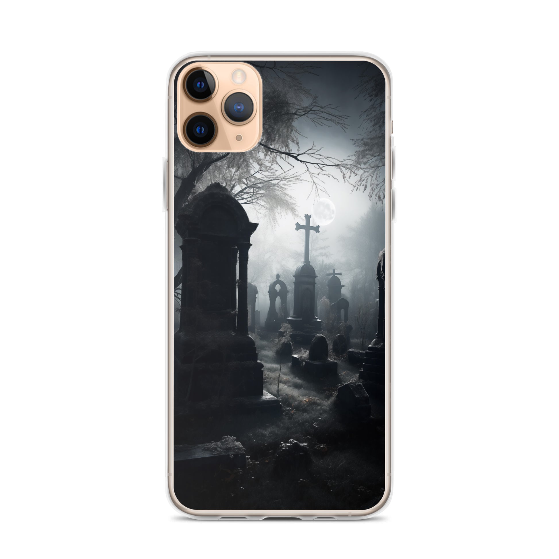 Cemetery B Clear Case for iPhone