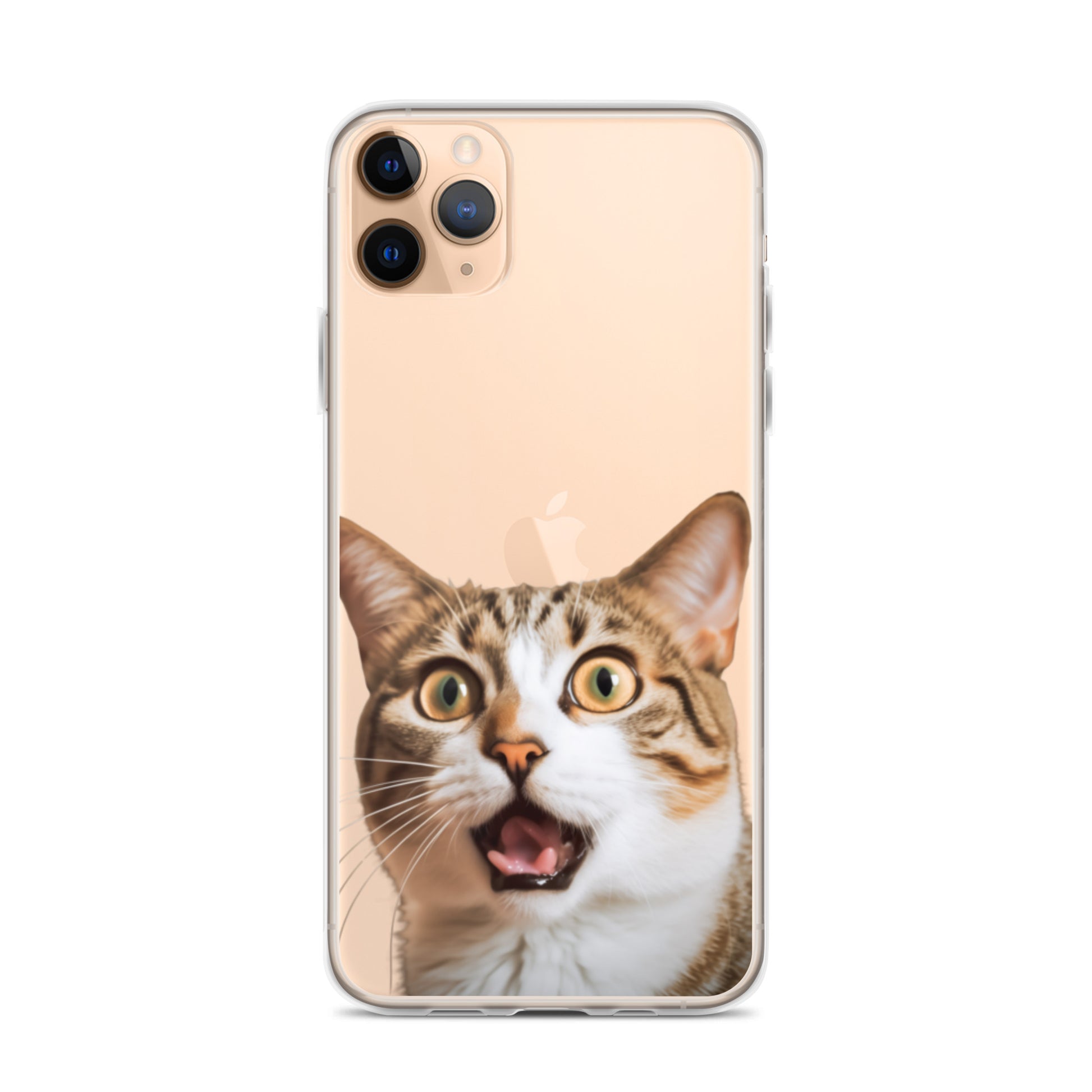 Cat A Clear Case for iPhone