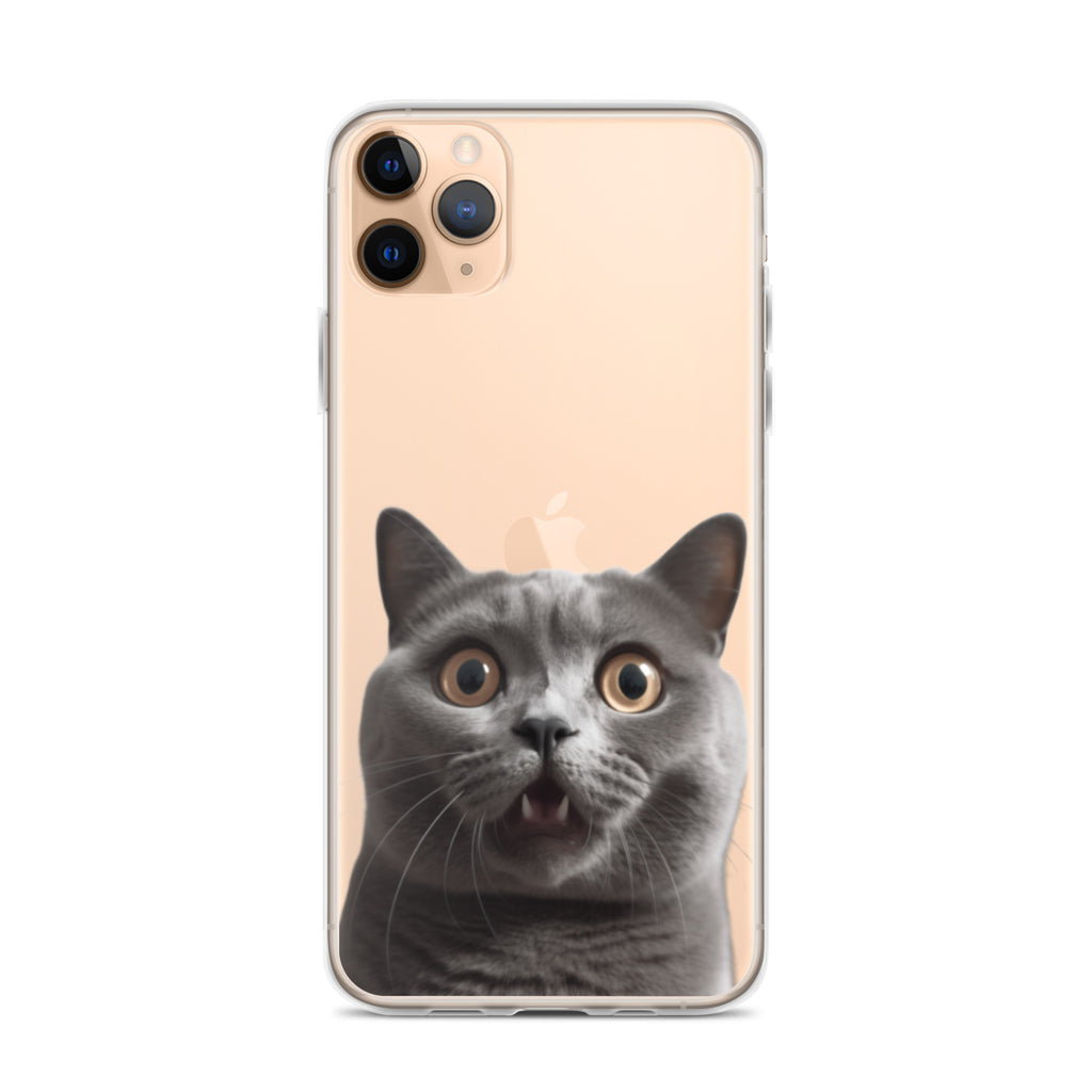 Cat B Clear Case for iPhone