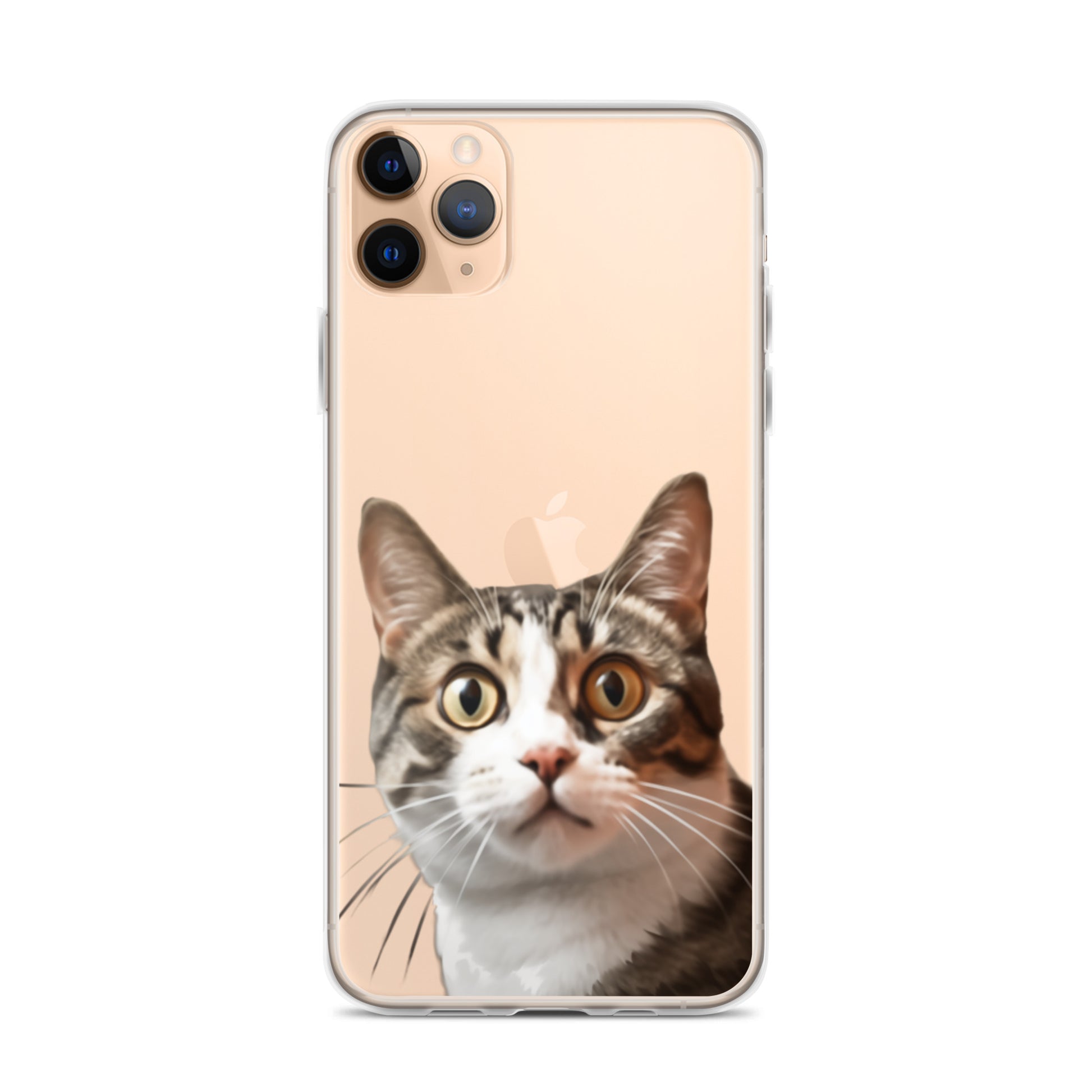 Cat D Clear Case for iPhone