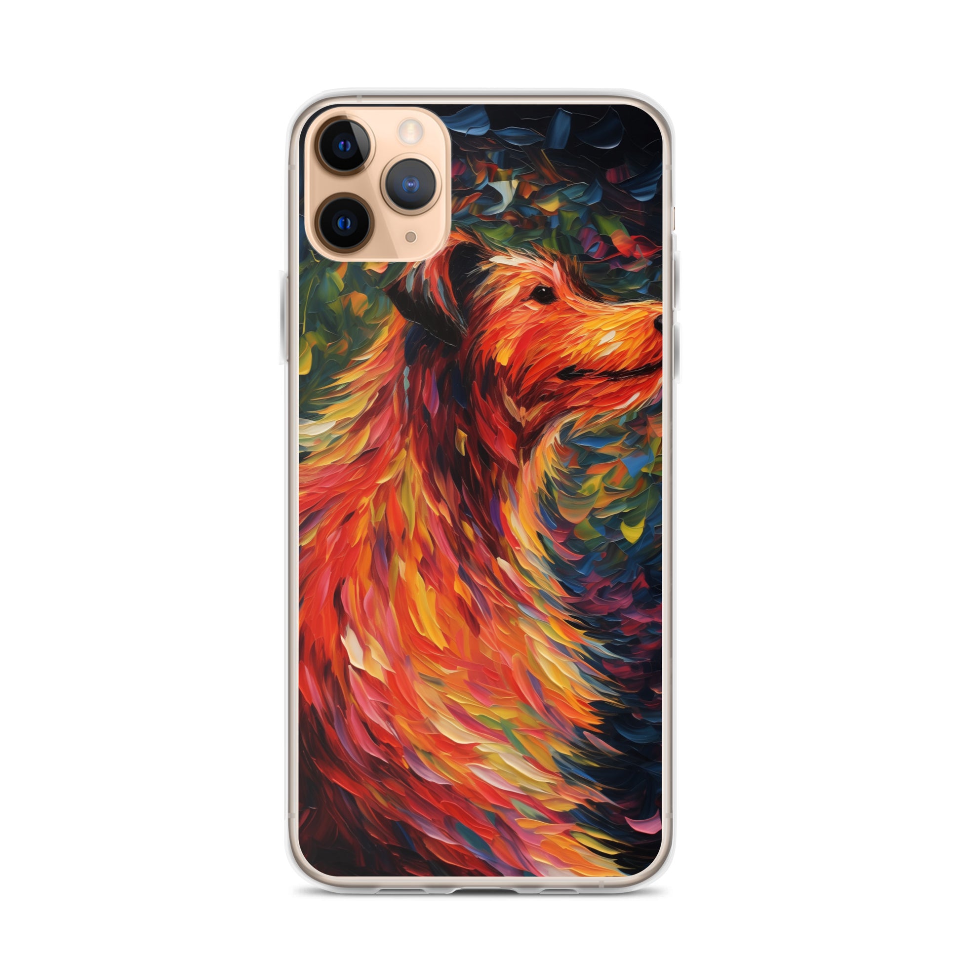 Van Gogh dog C Clear Case for iPhone