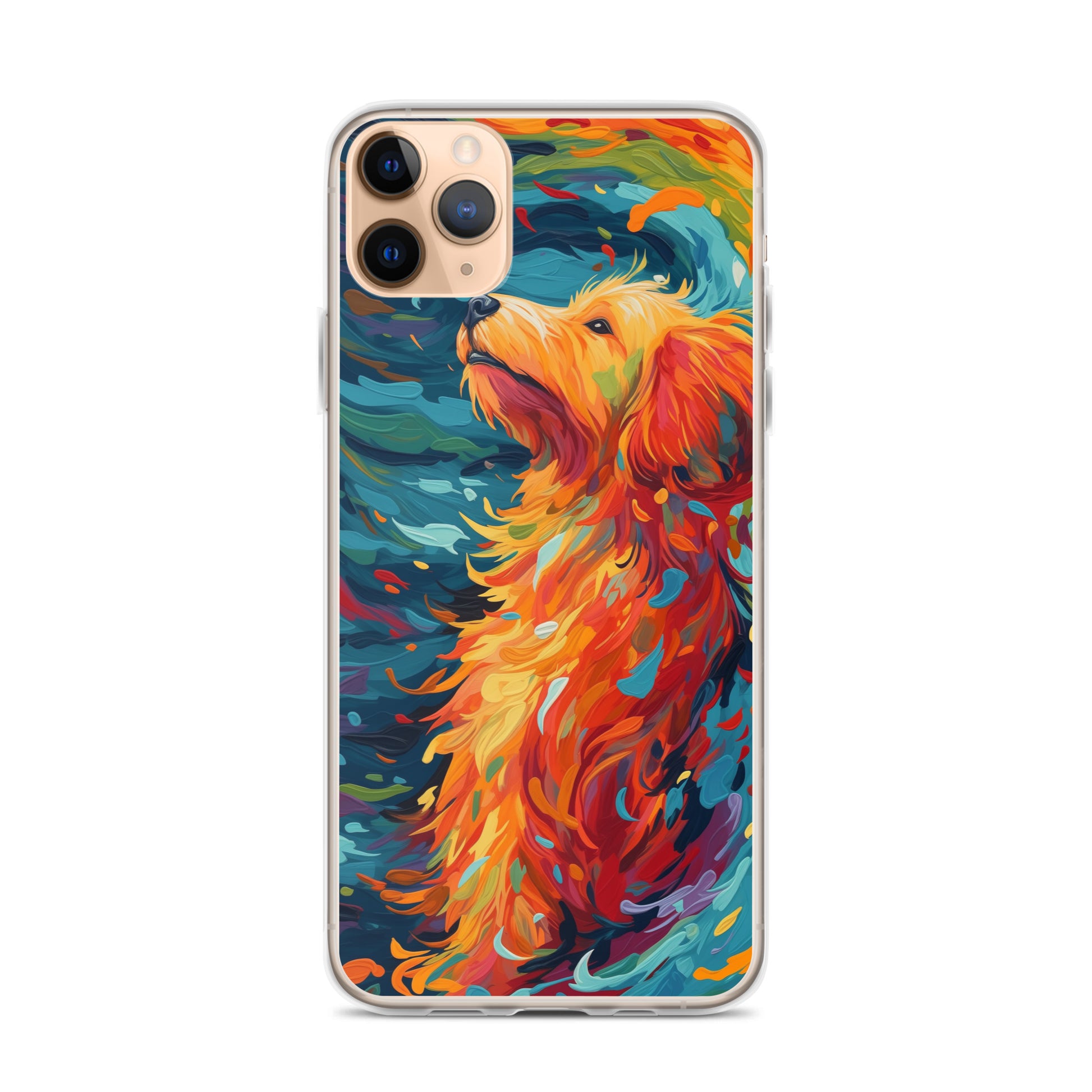 Van Gogh dog B Clear Case for iPhone